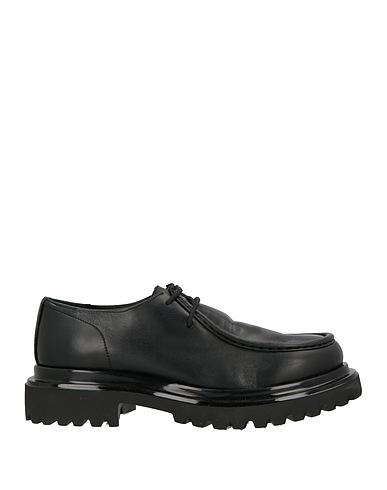 ROBERTO BOTTICELLI Laced shoes Black Leather