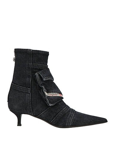 DIESEL Stiefelette Schwarz Gewebefasern