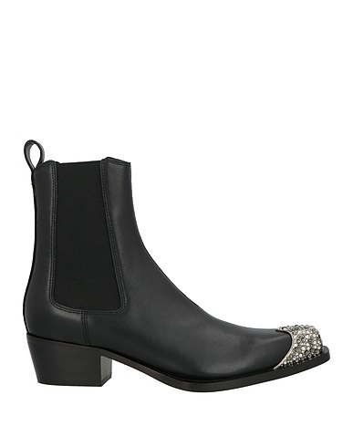 DIESEL Ankle boot Black 92% Cow leather, 8% Polyester