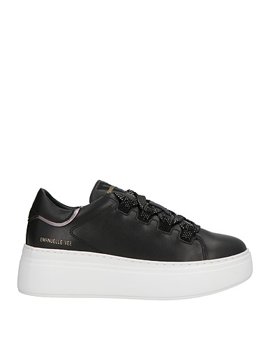 EMANUÉLLE VEE Sneakers Black Leather