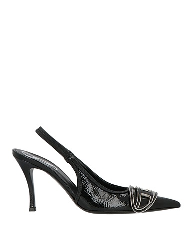 DIESEL Court Black Textile fibres