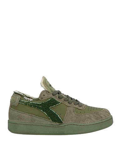 DIADORA HERITAGE Sneakers Military green Leather