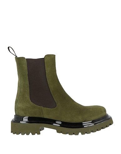 ROBERTO BOTTICELLI Ankle boot Military green Leather
