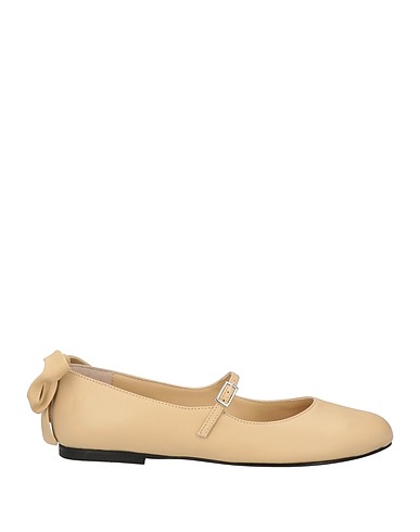 GIA BORGHINI Footwear Beige Leather