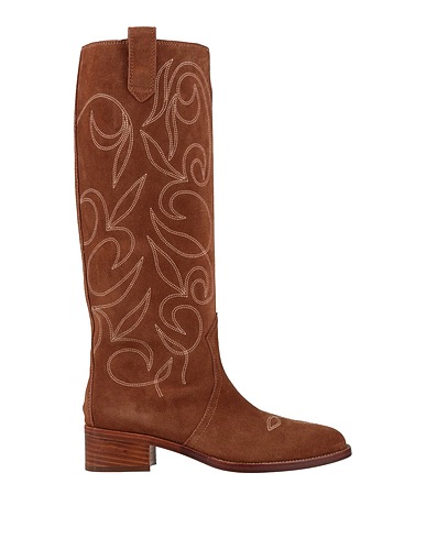 LOLA CRUZ Boots Tan Leather