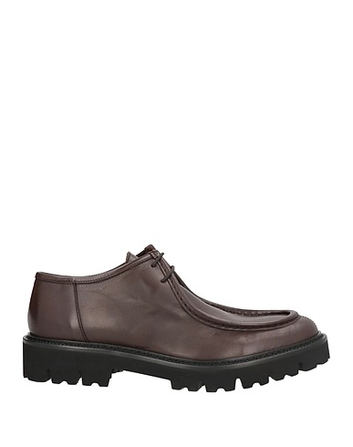 ROBERTO BOTTICELLI Laced shoes Dark brown Leather
