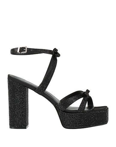 ACTITUDE by TWINSET Sandals Black 100% Polyester