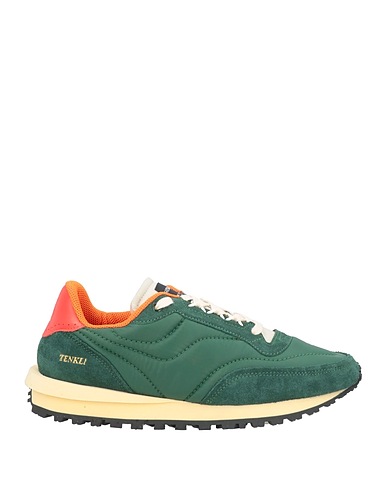 HIDNANDER Sneakers Πράσινο Δέρμα, Ίνες υφασμάτων