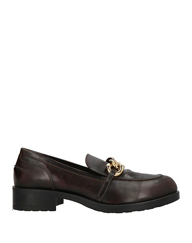 CALZAIUOLI TOSCANI Loafers Dark brown Leather