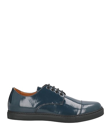 CORNELIANI ID Laced shoes Navy Leather
