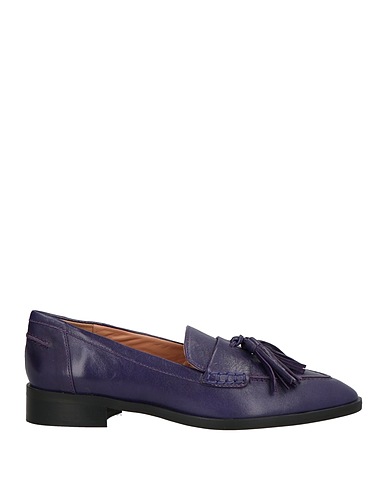 CALZAIUOLI TOSCANI Loafers Purple Leather