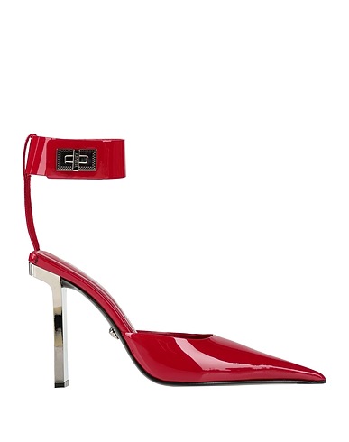 VERSACE Décolleté Rosso Pelle di vitello