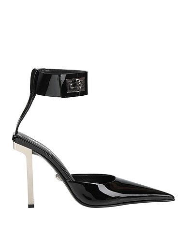 VERSACE Décolleté Nero Pelle di vitello