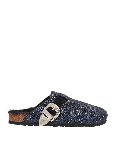 TAJI Mules und Clogs Marineblau Leder