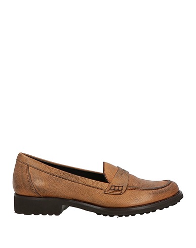 CALPIERRE Loafers Camel Leather