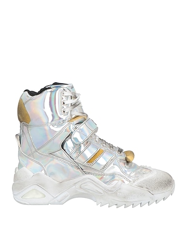 MAISON MARGIELA Sneakers Silver Textile fibres
