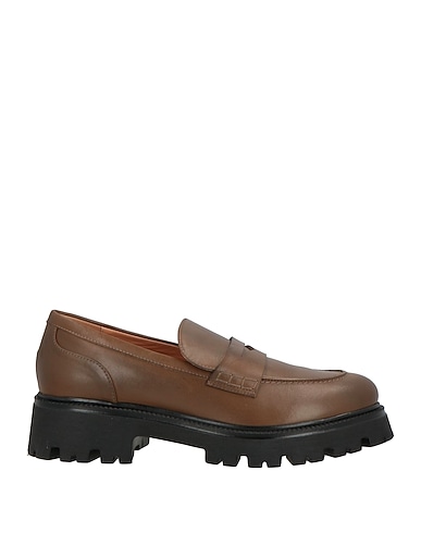 CALZAIUOLI TOSCANI Loafers Brown Leather
