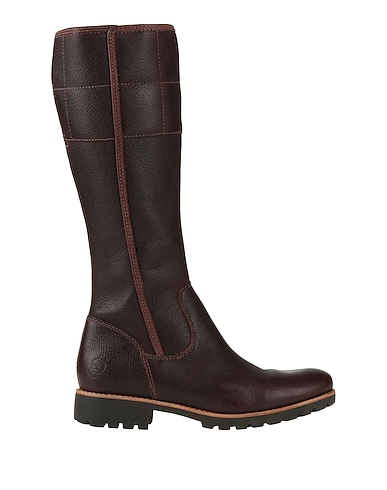 TIMBERLAND Boots Dark brown Leather