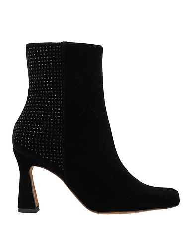 ÁNGEL ALARCÓN Ankle boot Black Textile fibres