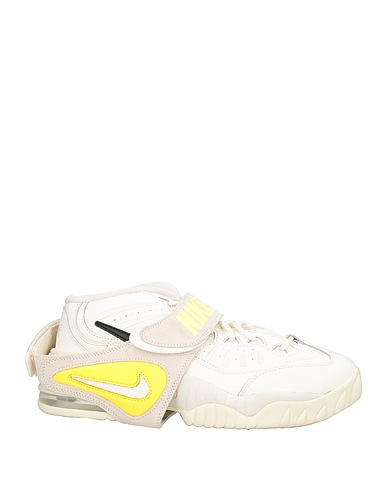 NIKE Sneakers Weiß Leder, Synthetisches Material