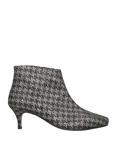 DORA Ankle boot GRIGIO Leather, Textile fibers