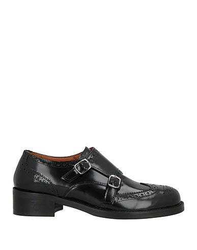 O'DAN LI Loafers Black Leather