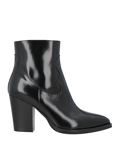 ELLA Ankle boot Black Leather