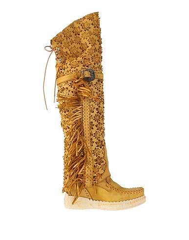 EL VAQUERO Boots Yellow Leather