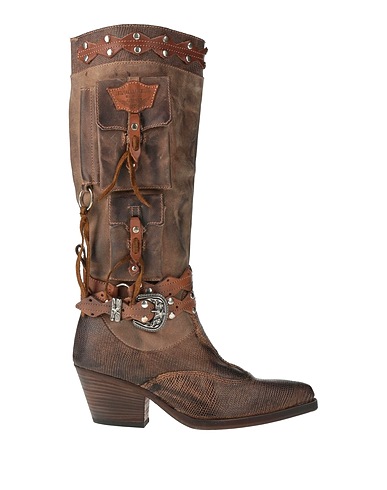EL VAQUERO Boots Dark brown Leather