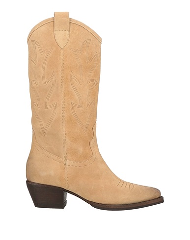 BILLI BI Copenhagen Boots Beige Leather