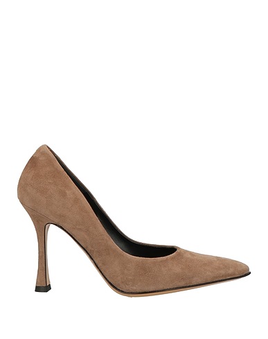 GUGLIELMO ROTTA Pumps Hellbraun Leder