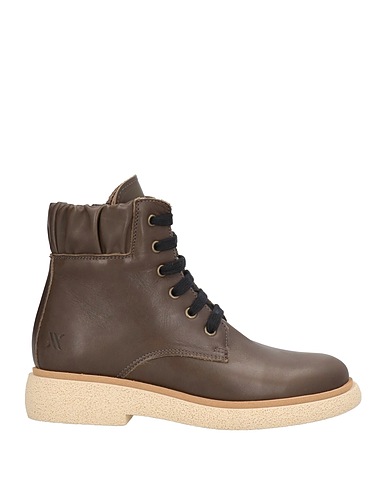 THE FLEXX Ankle boot Dark brown Leather