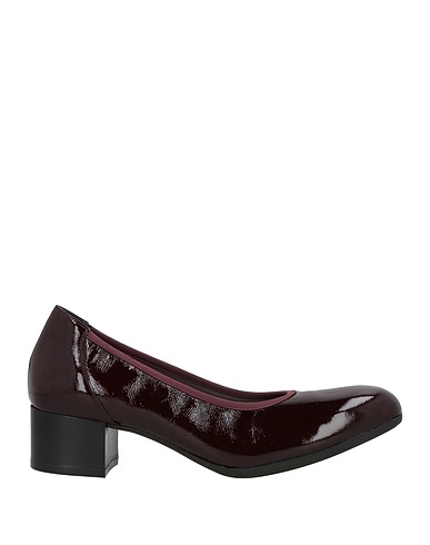 MELLUSO Court Burgundy Leather