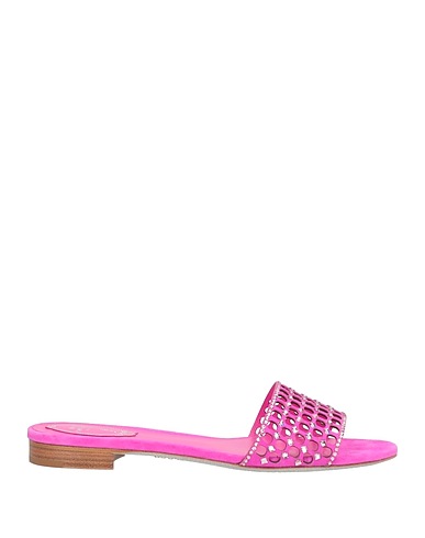 RENE' CAOVILLA Sandals Fuchsia Leather
