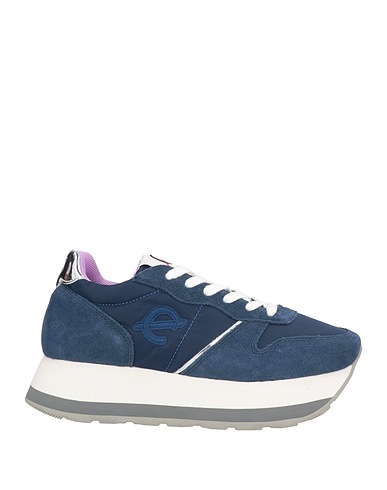 CAFèNOIR Sneakers JEANS Marineblau Leder, Gewebefasern, Synthetisches Material