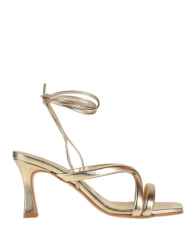 MIA MILÙ Sandals Gold Synthetisches Material