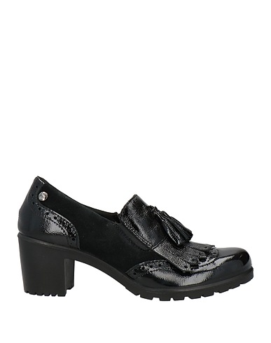 ENVAL SOFT Loafers Black Goat skin