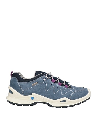 ENVAL SOFT Sneakers Slate blue Leather, Textile fibres
