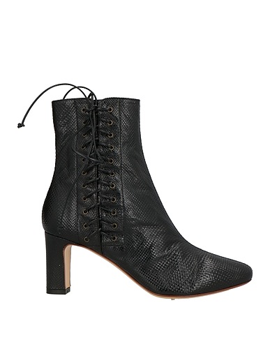 FRANCESCO RUSSO Ankle boot Black Leather