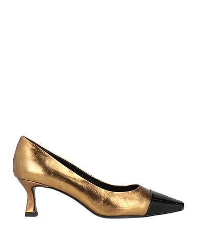 BIBI LOU Pump Gold Leather