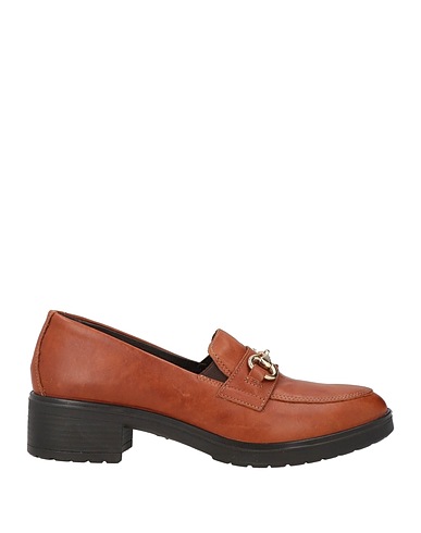 ENVAL SOFT Loafers Tan Leather