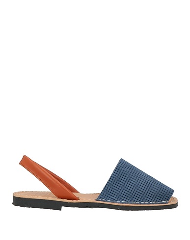 SKA Sandals Navy Leather