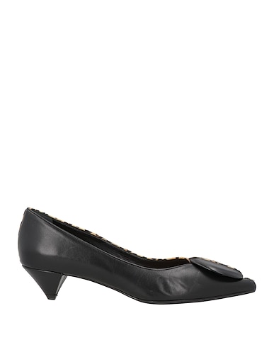 PAVIN Court Black Leather