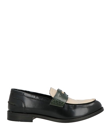 CAFèNOIR Loafers Black Leather