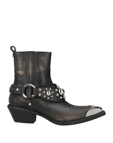 PINKO Ankle boot Black Calfskin