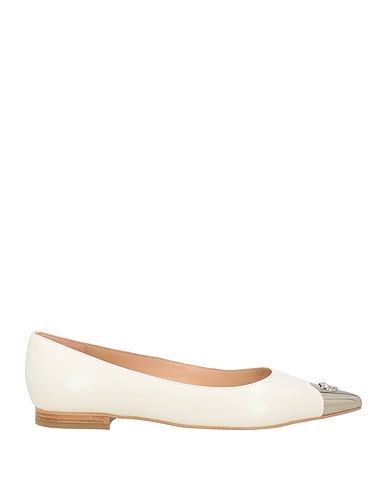 PINKO Ballet flats Ivory Leather