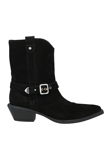 PINKO Ankle boot Black Cow leather