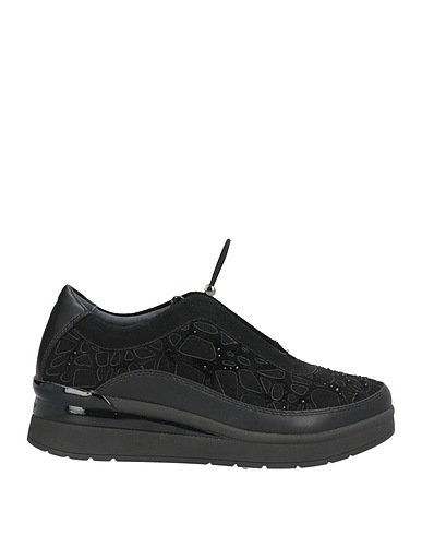 STONEFLY Sneakers Black Leather, Synthetisches Material