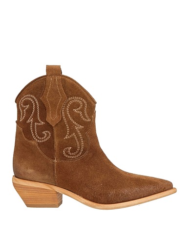 OVYÉ Ankle boot Khaki Leather