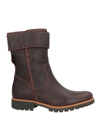TIMBERLAND Ankle boot Dark brown Leather